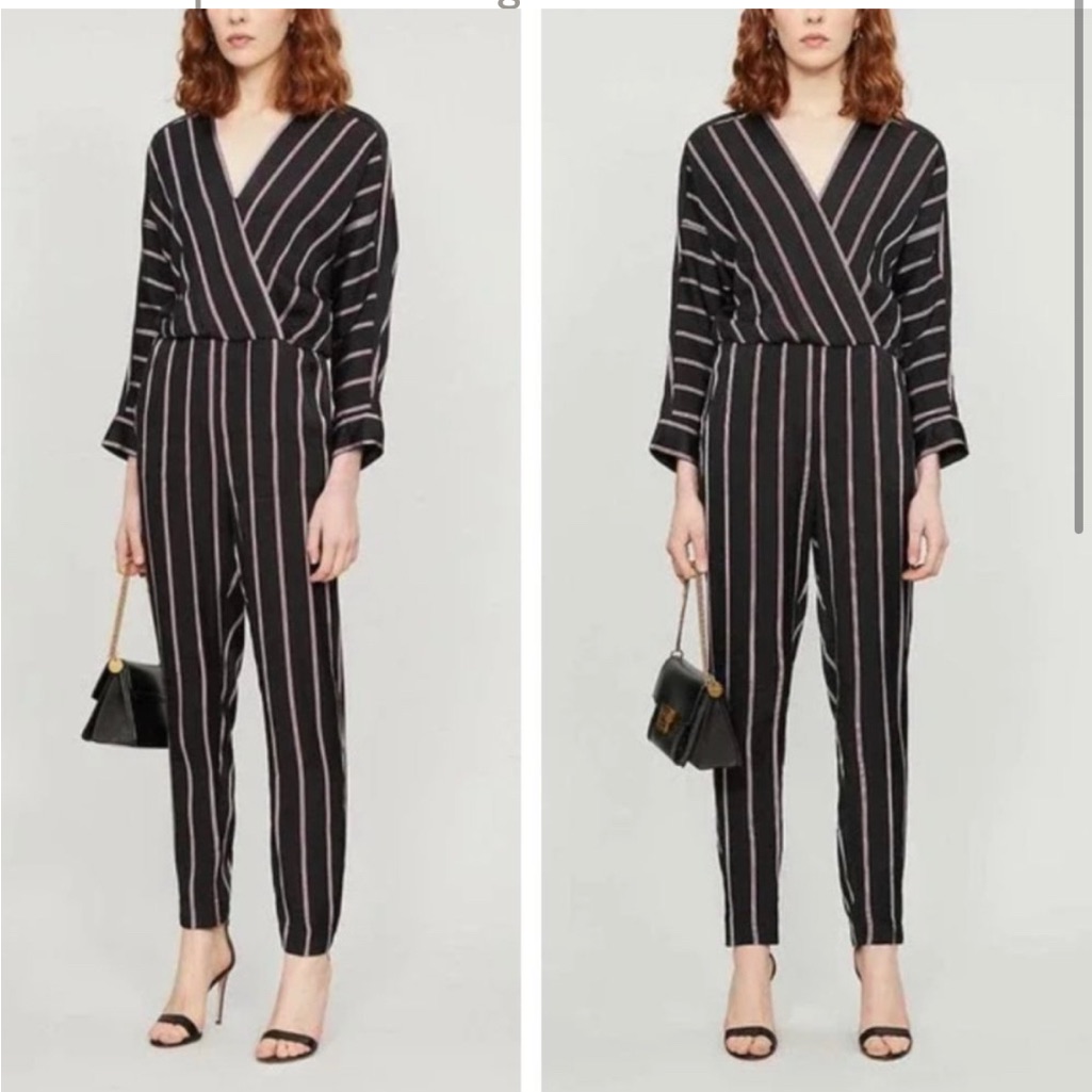 Maje Pandomi Woven Jumpsuit.